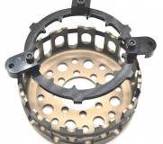 Ducati leichter Kupplungskorb + Haltewerkzeug 12 Zahn hartcoatiert