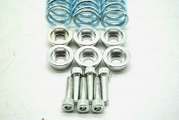 NEU Ducati Federteller Federn fr die Trockenkupplung Duc or Die schwarz silber rot gold