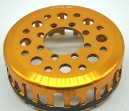 Ducati leichter Kupplungskorb 12 Zahn eloxiert GOLD