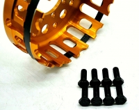 Ducati leichter Kupplungskorb 12 Zahn eloxiert GOLD