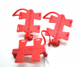 Transponderhalter Transponder Halter Racing Rennstrecke Rennsport Kart passend an AMB /mylaps ROT