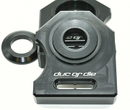NEU Ducati M900 888  u.a.  Kettenspanner Achsplatte Schwinge Schutz black